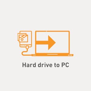 Hard drive to PC